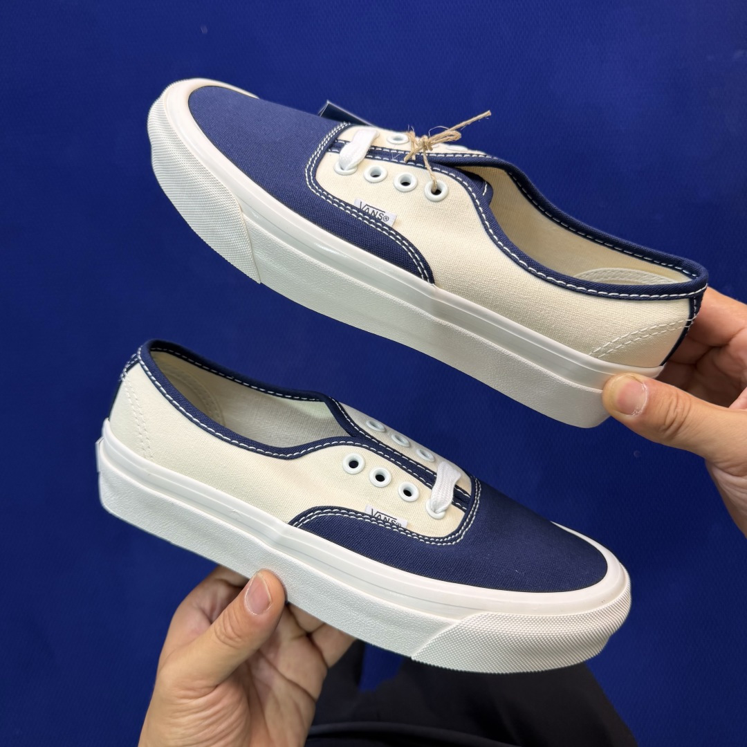 虎扑版！Vans Authentic 安纳海姆 130V纯原级别外贸订单！万斯经典 硫化帆布板鞋正品海鸥