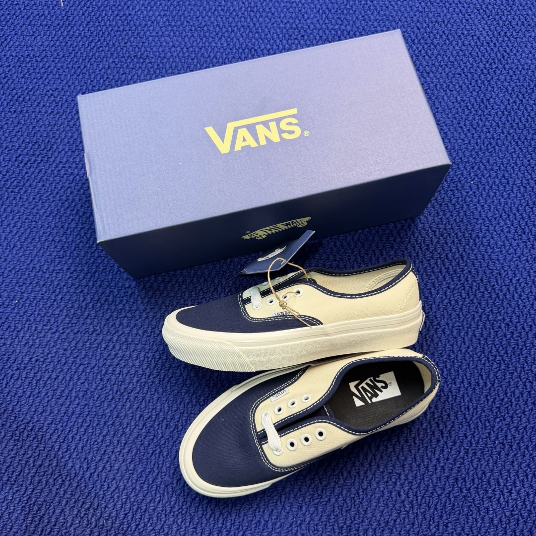 虎扑版！Vans Authentic 安纳海姆 130V纯原级别外贸订单！万斯经典 硫化帆布板鞋正品海鸥