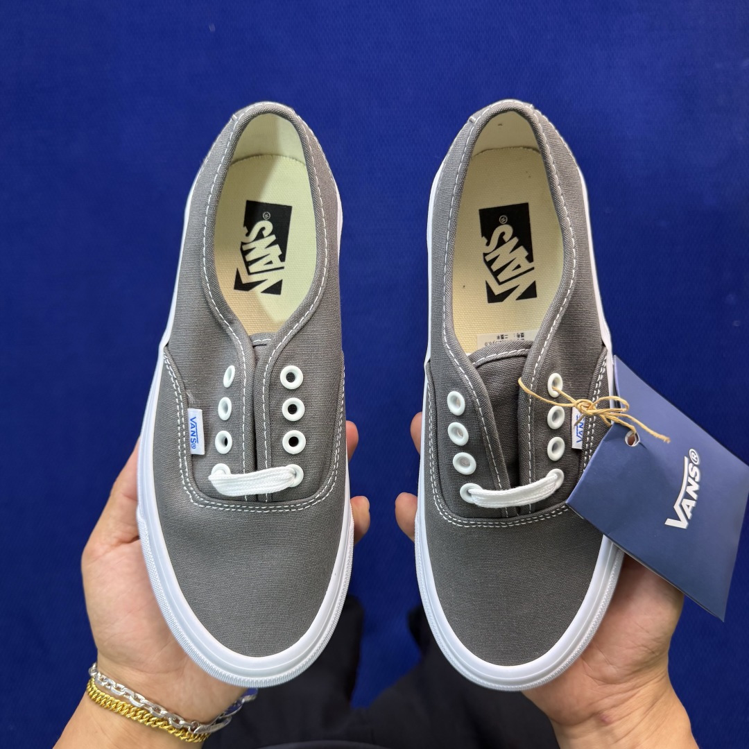 虎扑版！Vans Authentic 安纳海姆 128V纯原级别外贸订单！万斯经典 硫化帆布板鞋正品海鸥