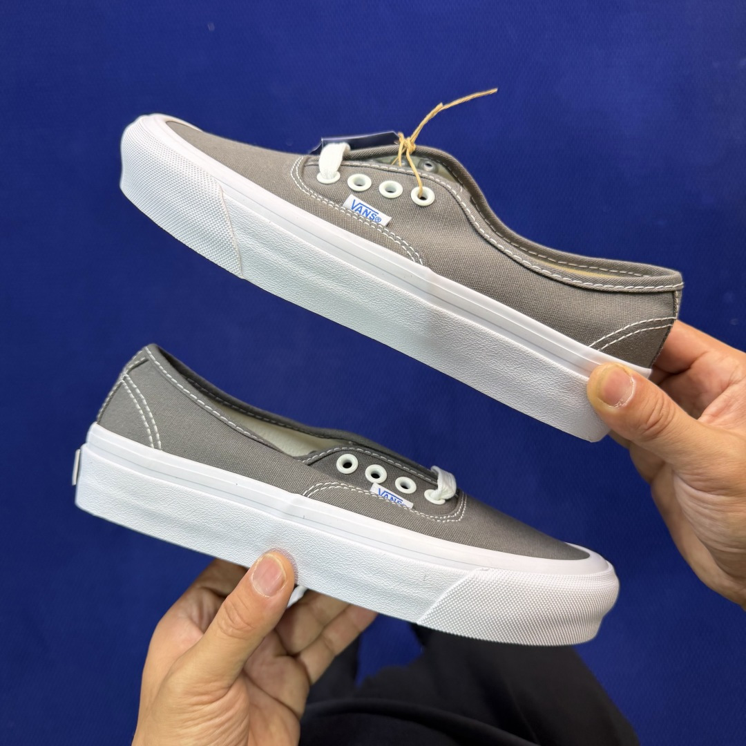 虎扑版！Vans Authentic 安纳海姆 128V纯原级别外贸订单！万斯经典 硫化帆布板鞋正品海鸥