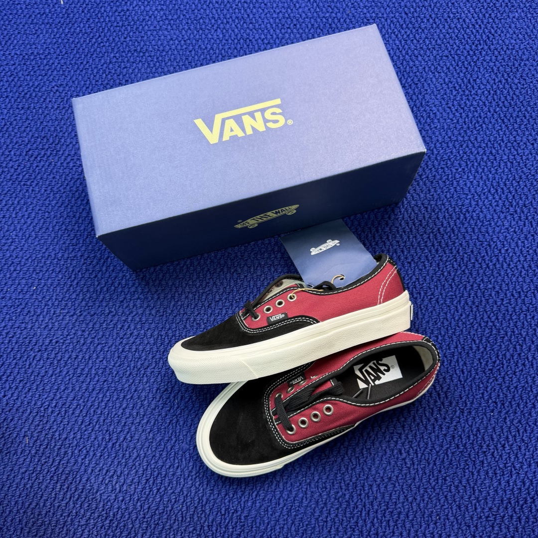 虎扑版！Vans Authentic 安纳海姆 129V纯原级别外贸订单！万斯经典 硫化帆布板鞋正品海鸥