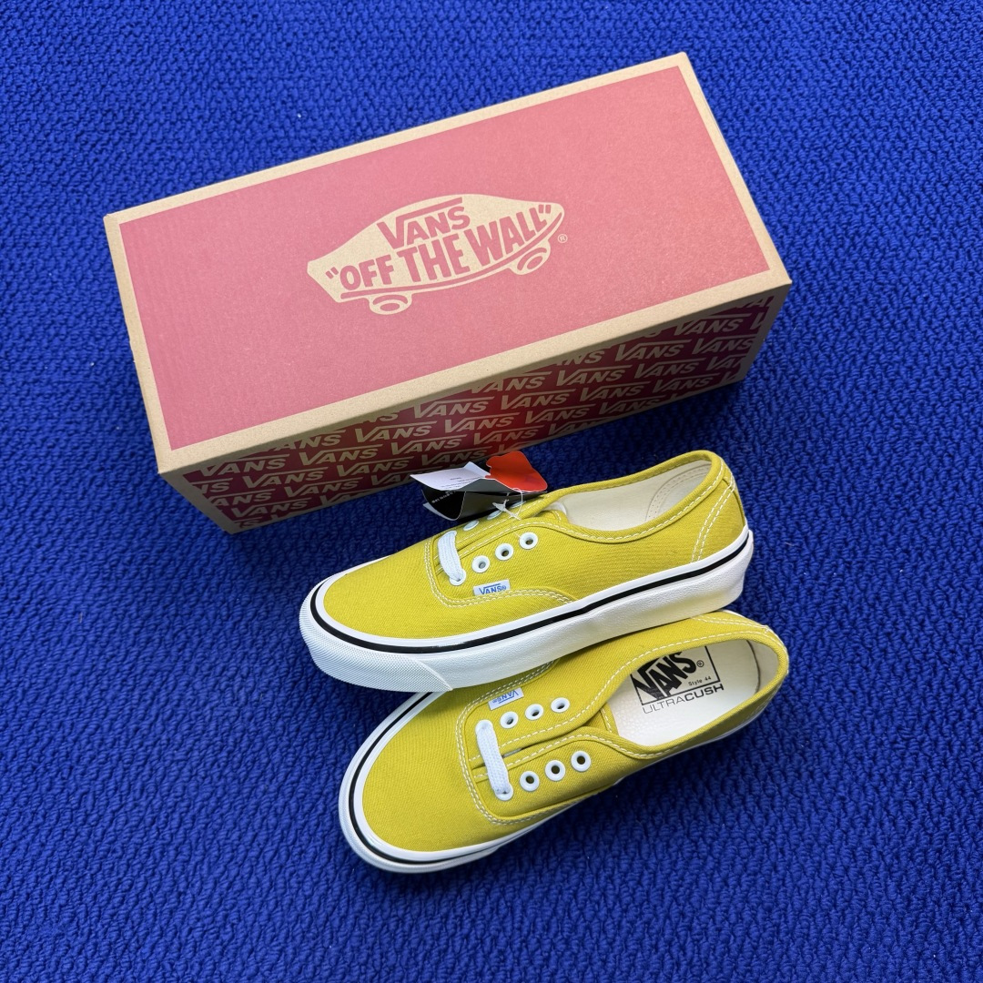 虎扑版！Vans Authentic 安纳海姆 059V纯原级别外贸订单！万斯经典 硫化帆布板鞋正品海鸥