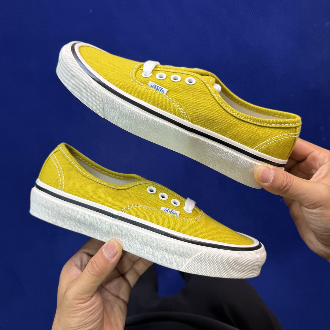 虎扑版！Vans Authentic 安纳海姆 059V纯原级别外贸订单！万斯经典 硫化帆布板鞋正品海鸥