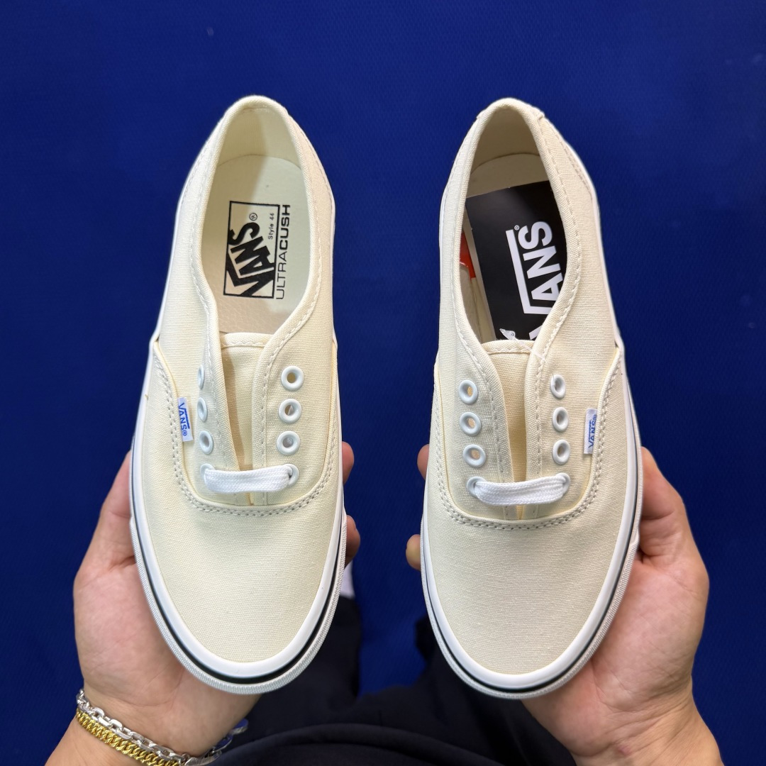 虎扑版！Vans Authentic 安纳海姆 056V纯原级别外贸订单！万斯经典 硫化帆布板鞋正品海鸥