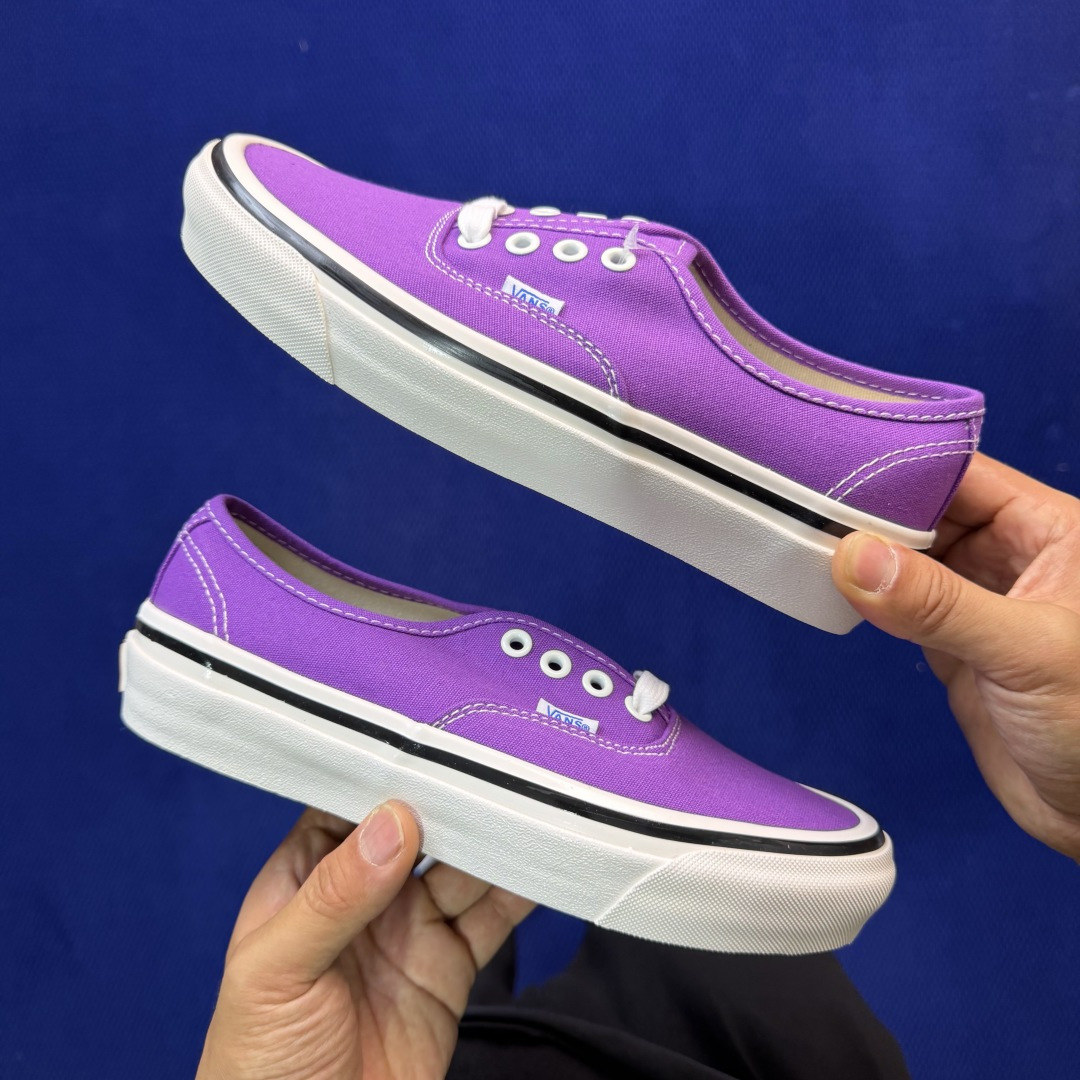 虎扑版！Vans Authentic 安纳海姆 055V纯原级别外贸订单！万斯经典 硫化帆布板鞋正品海鸥