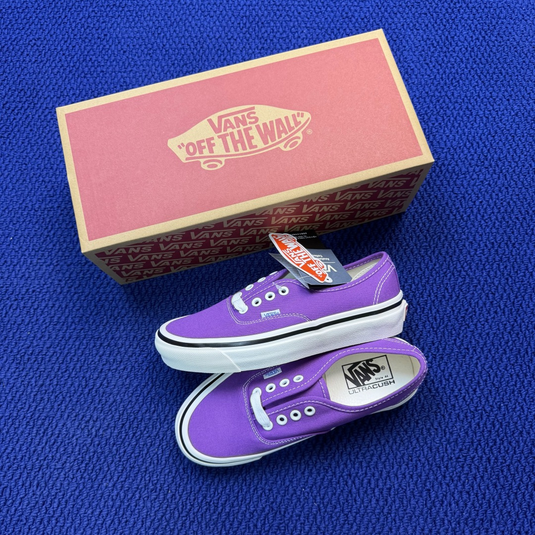 虎扑版！Vans Authentic 安纳海姆 055V纯原级别外贸订单！万斯经典 硫化帆布板鞋正品海鸥