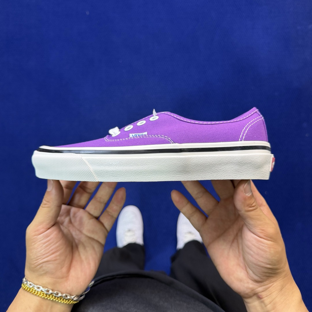 虎扑版！Vans Authentic 安纳海姆 055V纯原级别外贸订单！万斯经典 硫化帆布板鞋正品海鸥