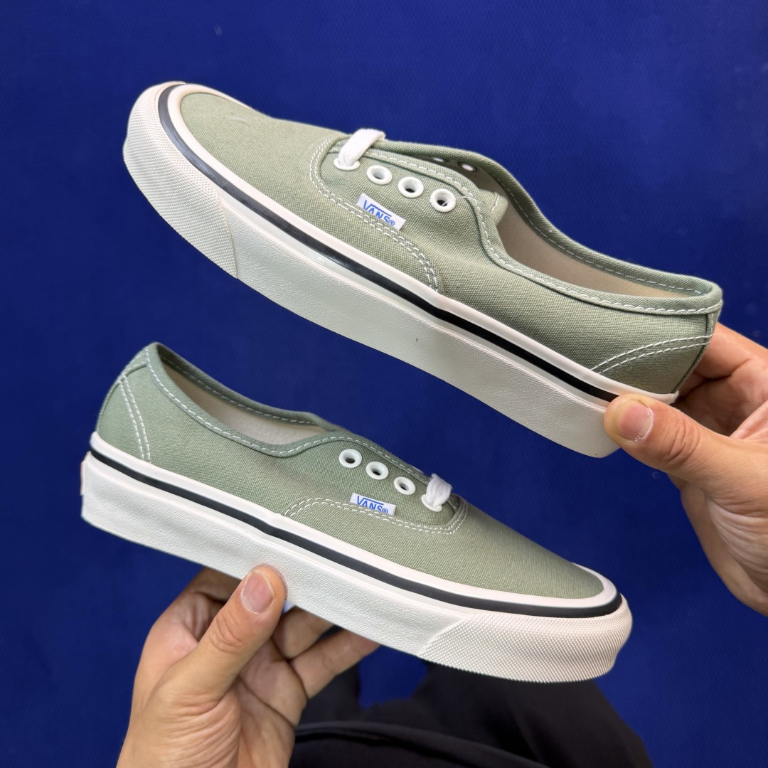 虎扑版！Vans Authentic 安纳海姆 058V纯原级别外贸订单！万斯经典 硫化帆布板鞋正品海鸥