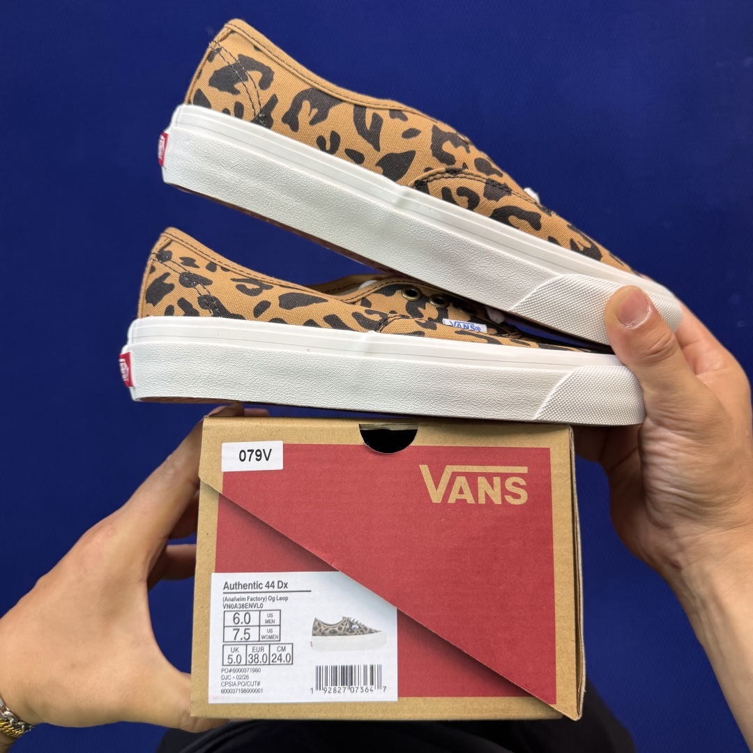 虎扑版！Vans Authentic 安纳海姆 079V纯原级别外贸订单！万斯经典 硫化帆布板鞋正品海鸥