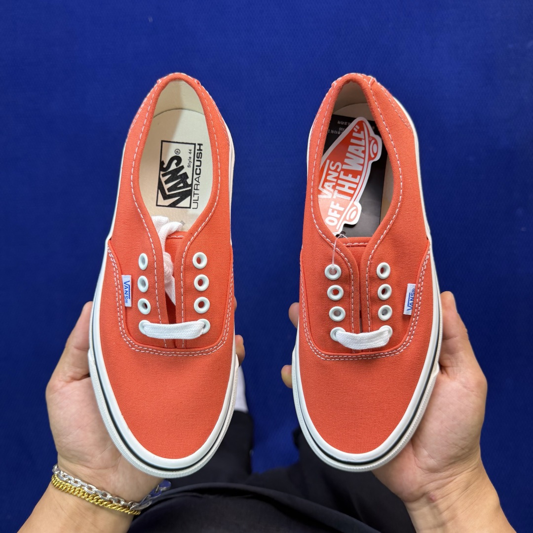 虎扑版！Vans Authentic 安纳海姆 061V纯原级别外贸订单！万斯经典 硫化帆布板鞋正品海鸥