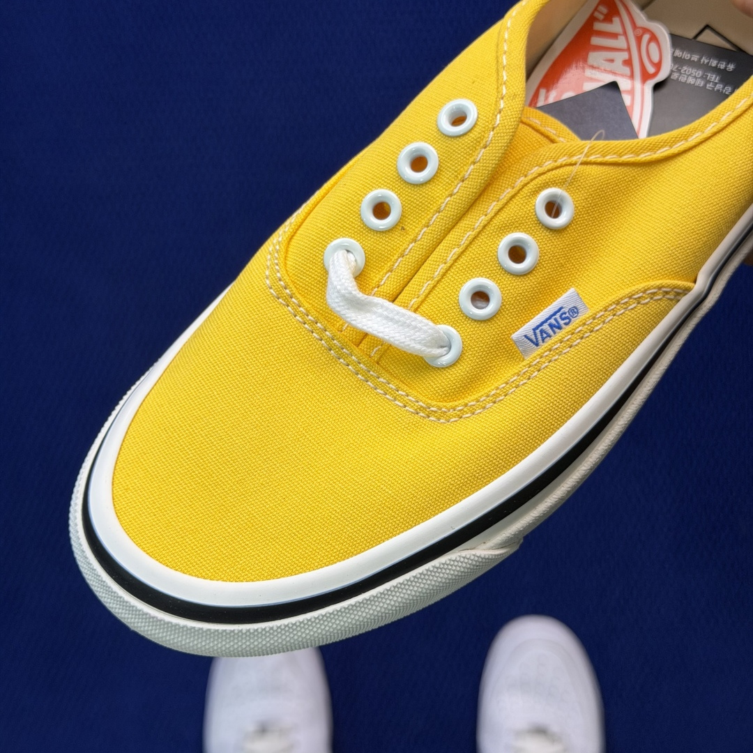 虎扑版！Vans Authentic 安纳海姆 065V纯原级别外贸订单！万斯经典 硫化帆布板鞋正品海鸥