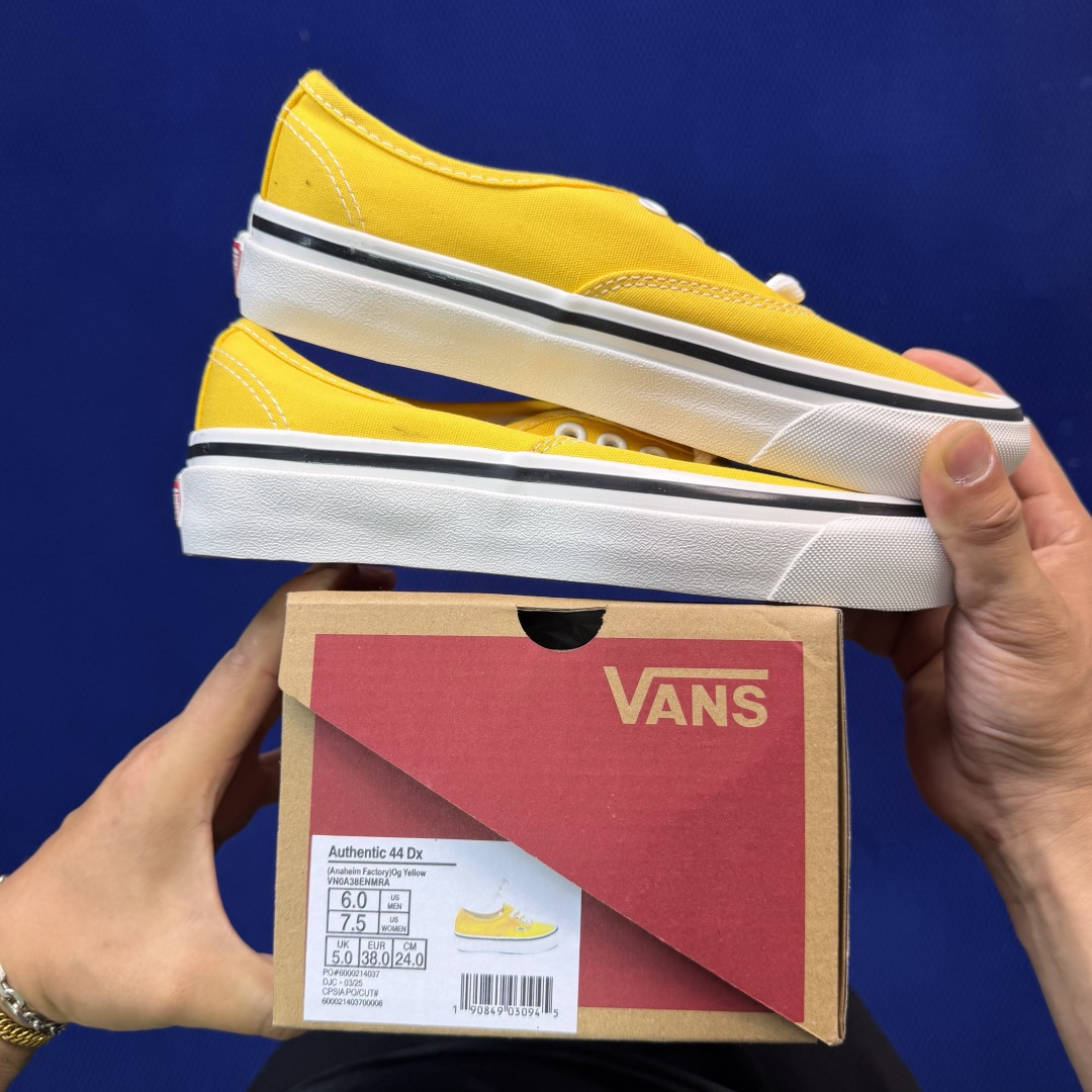 虎扑版！Vans Authentic 安纳海姆 065V纯原级别外贸订单！万斯经典 硫化帆布板鞋正品海鸥