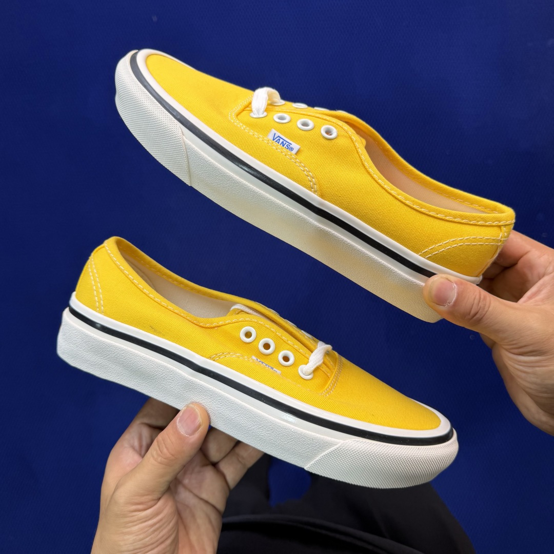 虎扑版！Vans Authentic 安纳海姆 065V纯原级别外贸订单！万斯经典 硫化帆布板鞋正品海鸥