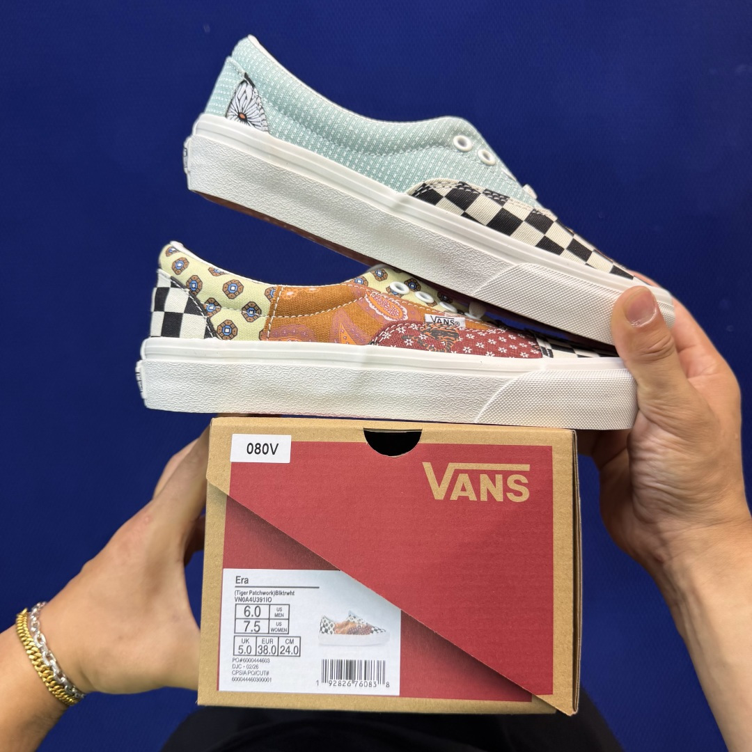虎扑版！Vans Authentic 安纳海姆 080V纯原级别外贸订单！万斯经典 硫化帆布板鞋正品海鸥