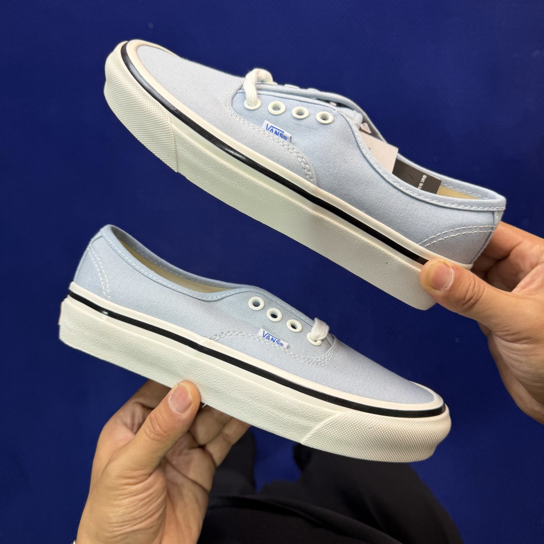 虎扑版！Vans Authentic 安纳海姆 062V纯原级别外贸订单！万斯经典 硫化帆布板鞋正品海鸥