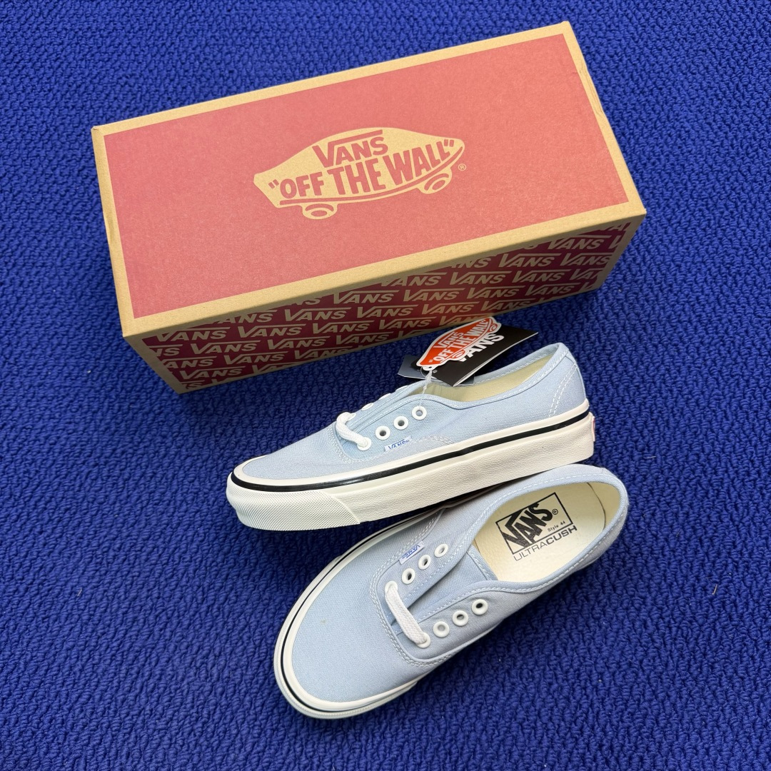 虎扑版！Vans Authentic 安纳海姆 062V纯原级别外贸订单！万斯经典 硫化帆布板鞋正品海鸥