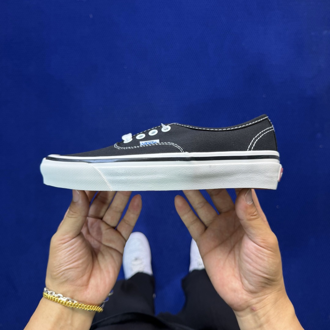 虎扑版！Vans Authentic 安纳海姆 050V纯原级别外贸订单！万斯经典 硫化帆布板鞋正品海鸥