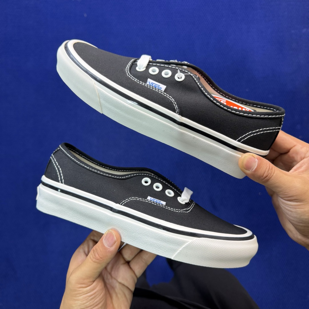 虎扑版！Vans Authentic 安纳海姆 050V纯原级别外贸订单！万斯经典 硫化帆布板鞋正品海鸥