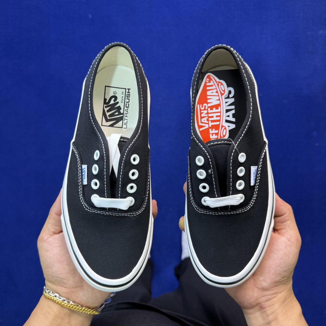 虎扑版！Vans Authentic 安纳海姆 050V纯原级别外贸订单！万斯经典 硫化帆布板鞋正品海鸥
