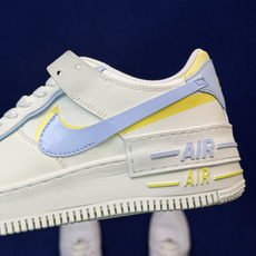 3A空军!马卡龙系列第62色:白蓝黄Nike AIR Force 1 Shadow 空军一号百分百每个配 3A空军!马卡龙系列第62色:白蓝黄Nike AIR Force 1 Shadow 空军一号百分百每个配