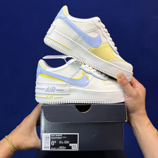 3A空军!马卡龙系列第62色:白蓝黄Nike AIR Force 1 Shadow 空军一号百分百每个配 3A空军!马卡龙系列第62色:白蓝黄Nike AIR Force 1 Shadow 空军一号百分百每个配