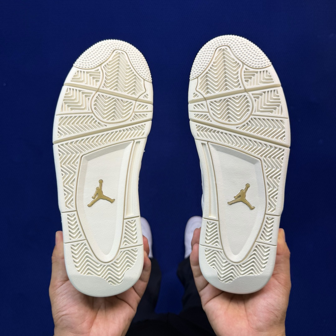 顶级性价比 aj4系列：白金全头层纯原大厂品质！货号：AQ9129-170 尺码40-47.5带半码