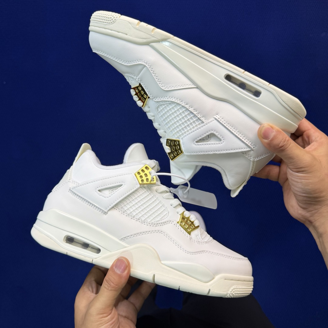 顶级性价比 aj4系列：白金全头层纯原大厂品质！货号：AQ9129-170 尺码40-47.5带半码