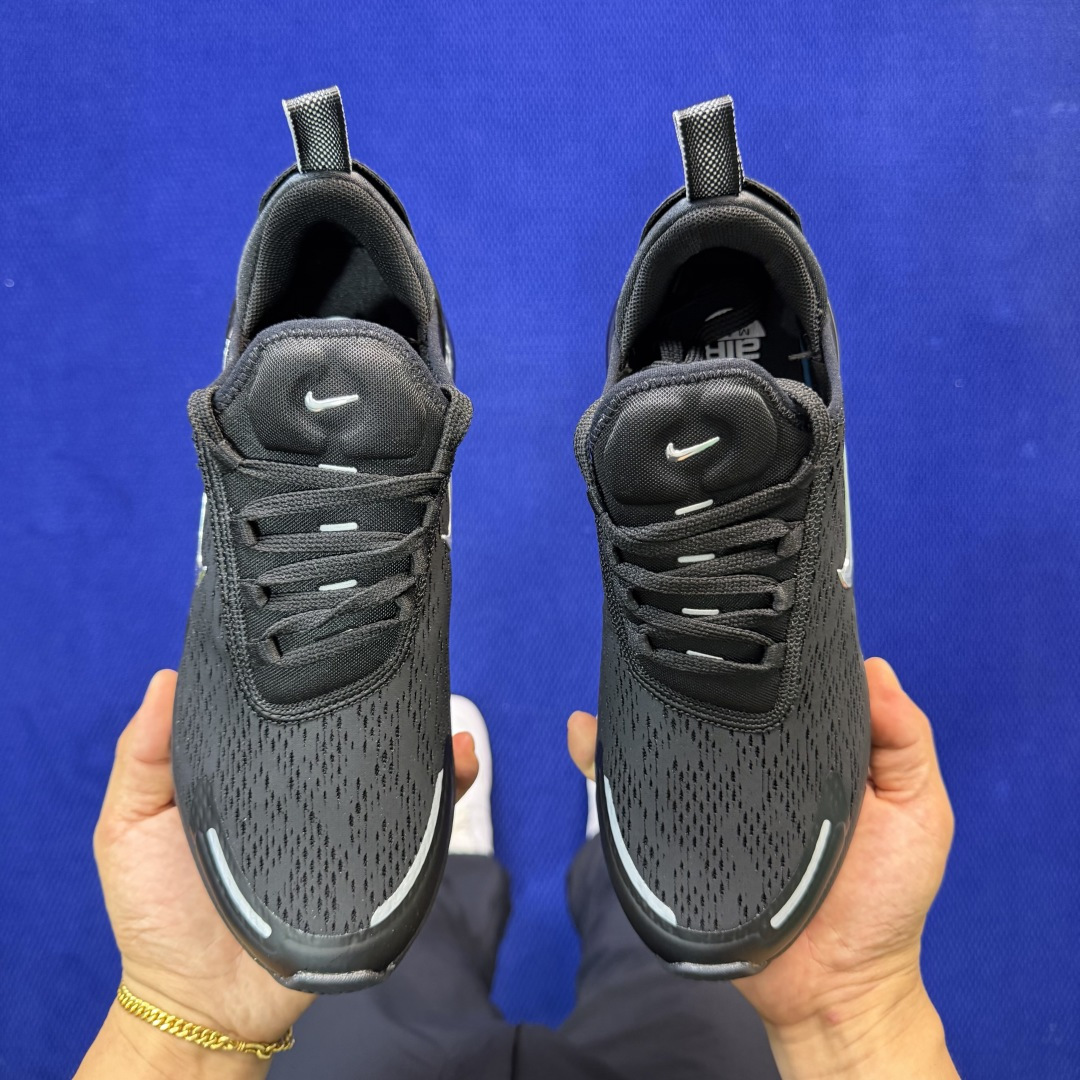 C版 Nike Air Max 270 PRM 最强品质第1色:黑色最强版本出货，又一行业标杆之作！ 2
