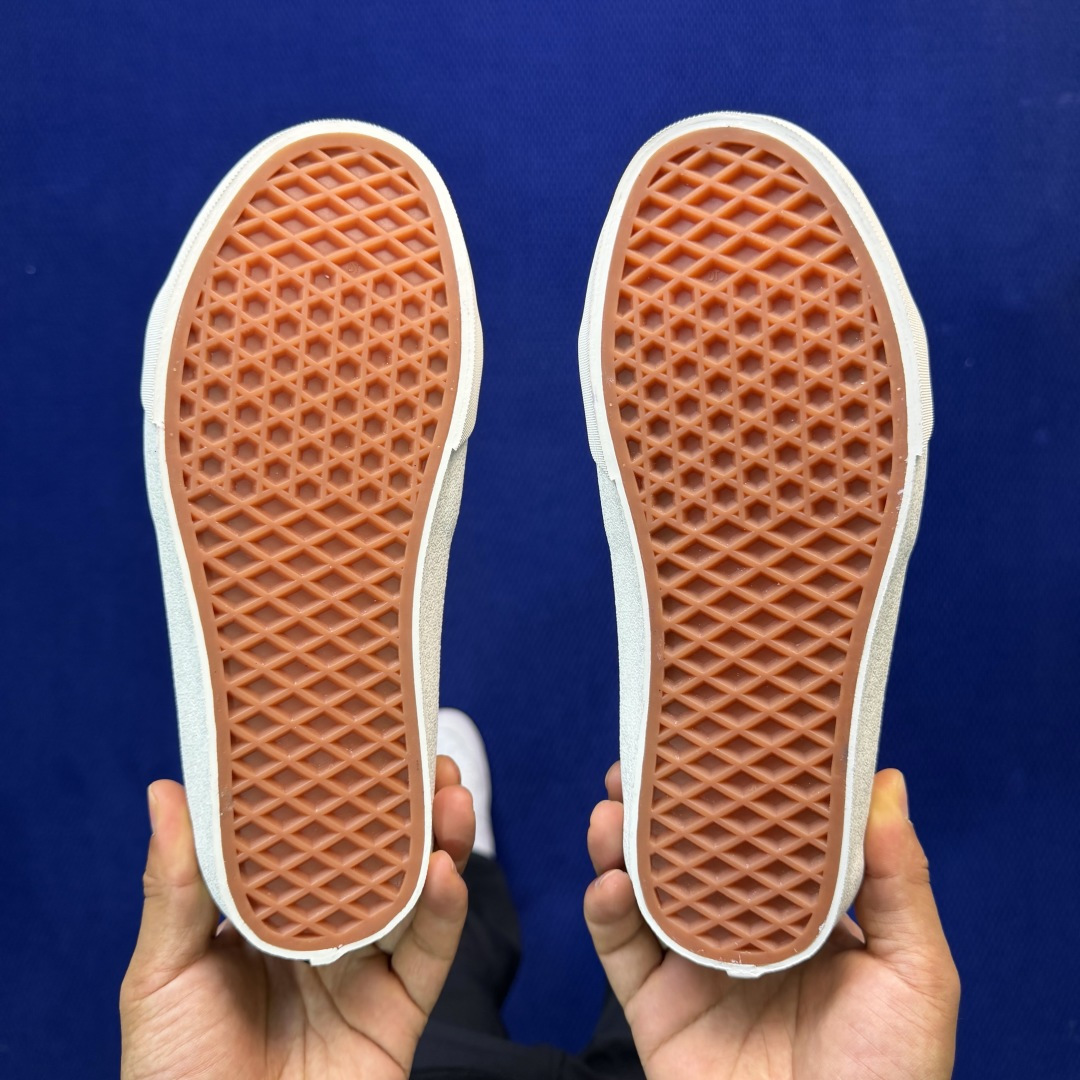 虎扑版！Vans Sk8-Mid 中帮 152V蓝紫纯原级别外贸订单！万斯经典 硫化帆布板鞋正品海鸥线 