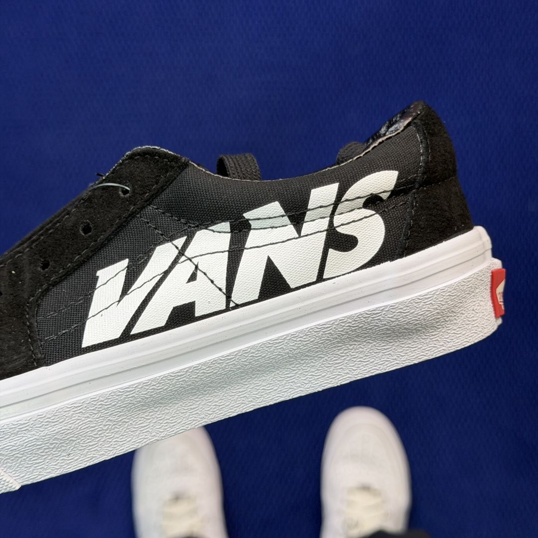 虎扑版！Vans Sk8-Low 低帮 144V纯原级别外贸订单！万斯经典 硫化帆布板鞋正品海鸥线 鞋头