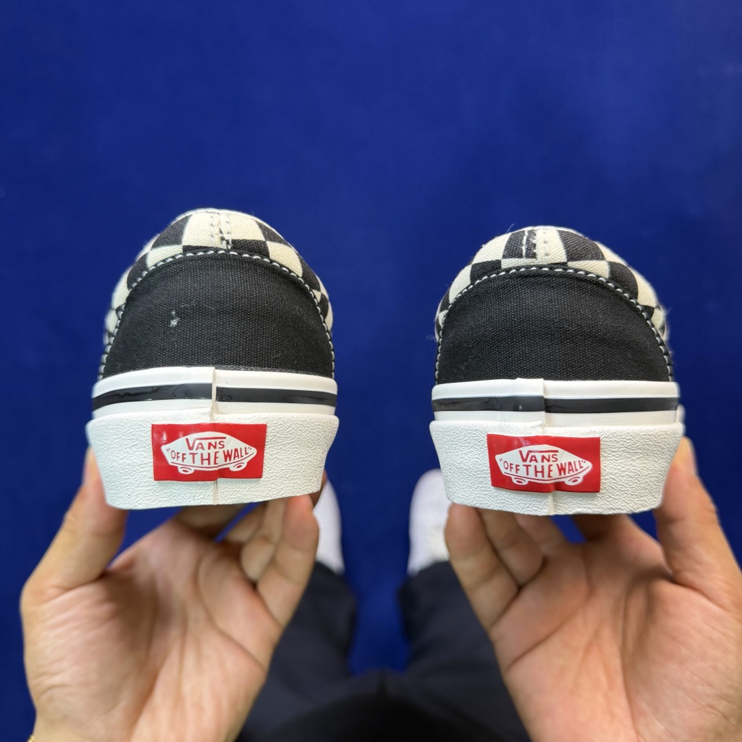 虎扑版！Vans Era 95 Dx 低帮 5-01纯原级别外贸订单！万斯经典 硫化帆布板鞋正品海鸥线 