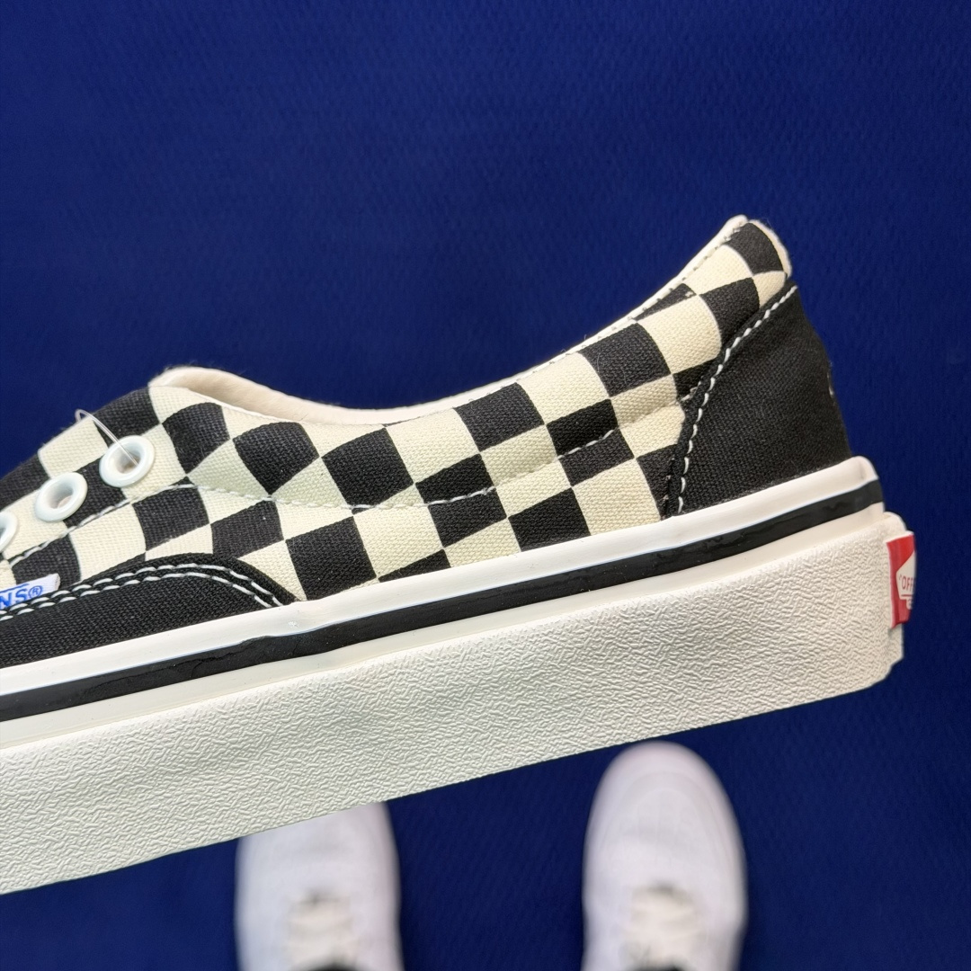 虎扑版！Vans Era 95 Dx 低帮 5-01纯原级别外贸订单！万斯经典 硫化帆布板鞋正品海鸥线 