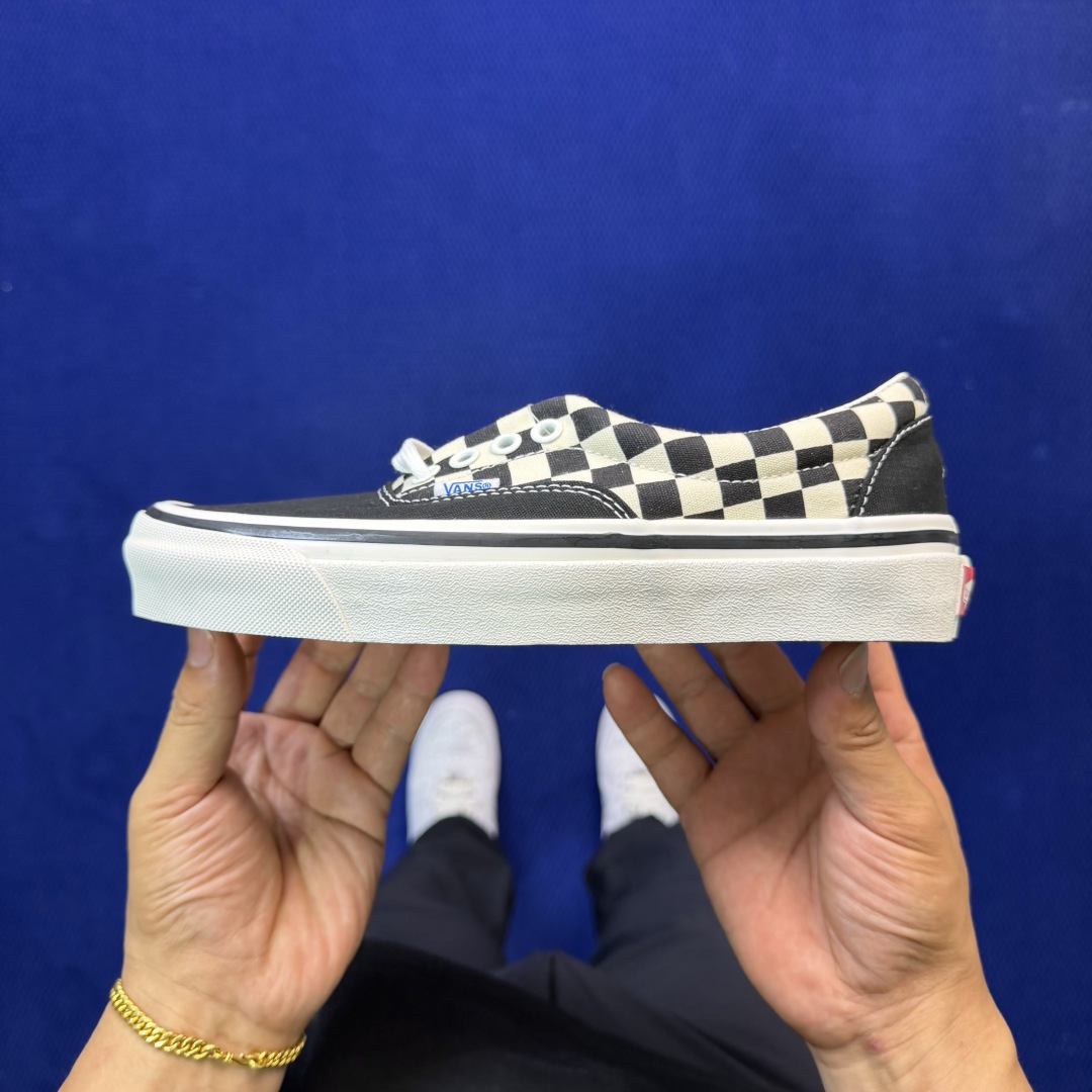 虎扑版！Vans Era 95 Dx 低帮 5-01纯原级别外贸订单！万斯经典 硫化帆布板鞋正品海鸥线 