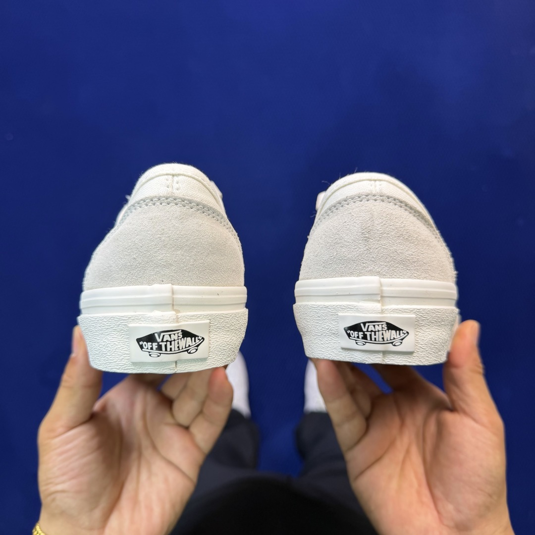 虎扑版！Vans Style 36 低帮 023V纯原级别外贸订单！万斯经典 硫化帆布板鞋正品海鸥线 鞋