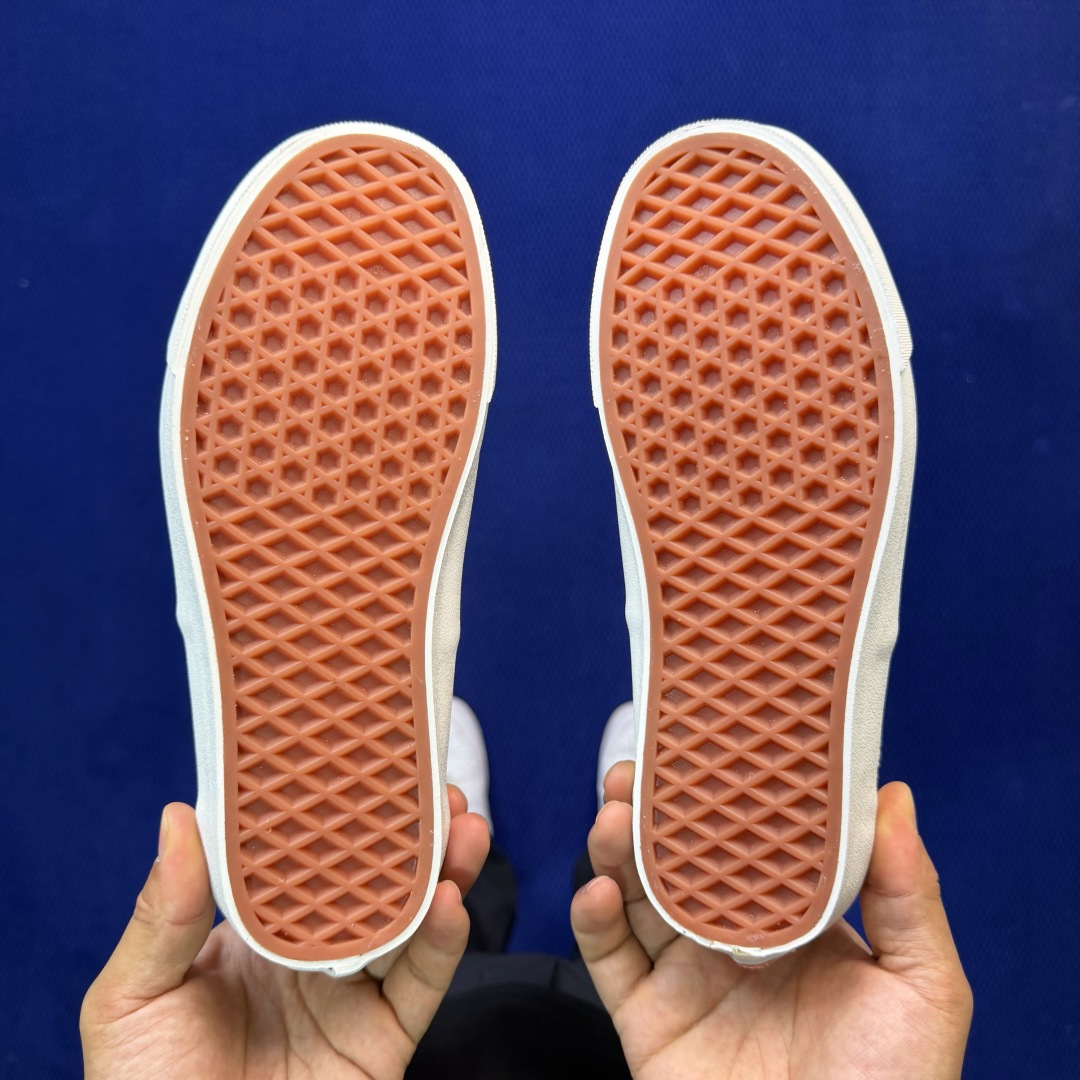 虎扑版！Vans Era 95 Dx 低帮 5-10FOG联名红黑纯原级别外贸订单！万斯经典 硫化帆布板