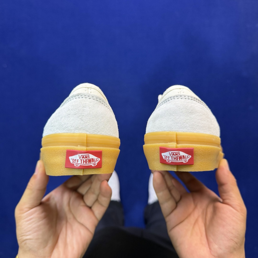 虎扑版！Vans Style 36 低帮 5-09焦糖奶油纯原级别外贸订单！万斯经典 硫化帆布板鞋正品海