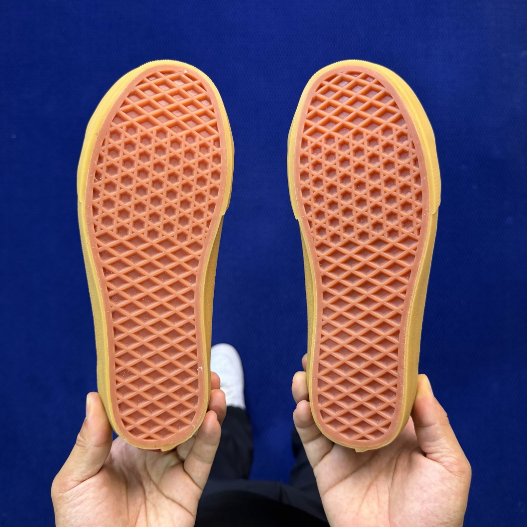 虎扑版！Vans Style 36 低帮 5-09焦糖奶油纯原级别外贸订单！万斯经典 硫化帆布板鞋正品海
