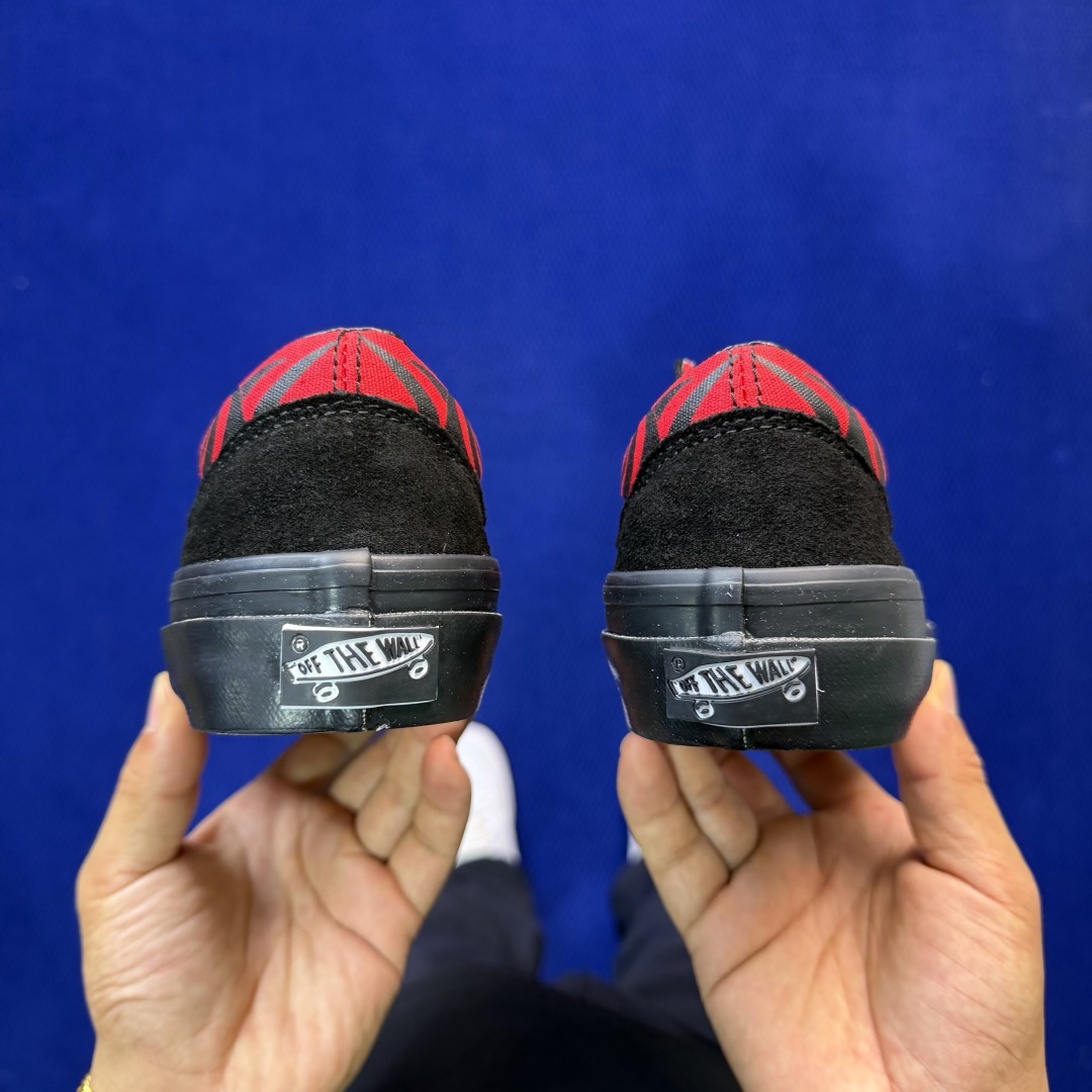 虎扑版！Vans Old Skool 低帮 138V火焰🔥纯原级别外贸订单！万斯经典 硫化帆布板鞋正品海