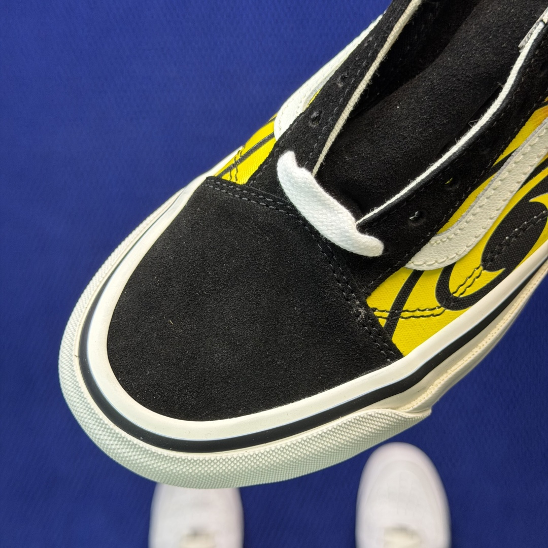 虎扑版！Vans Old Skool 低帮 137V火焰🔥纯原级别外贸订单！万斯经典 硫化帆布板鞋正品海