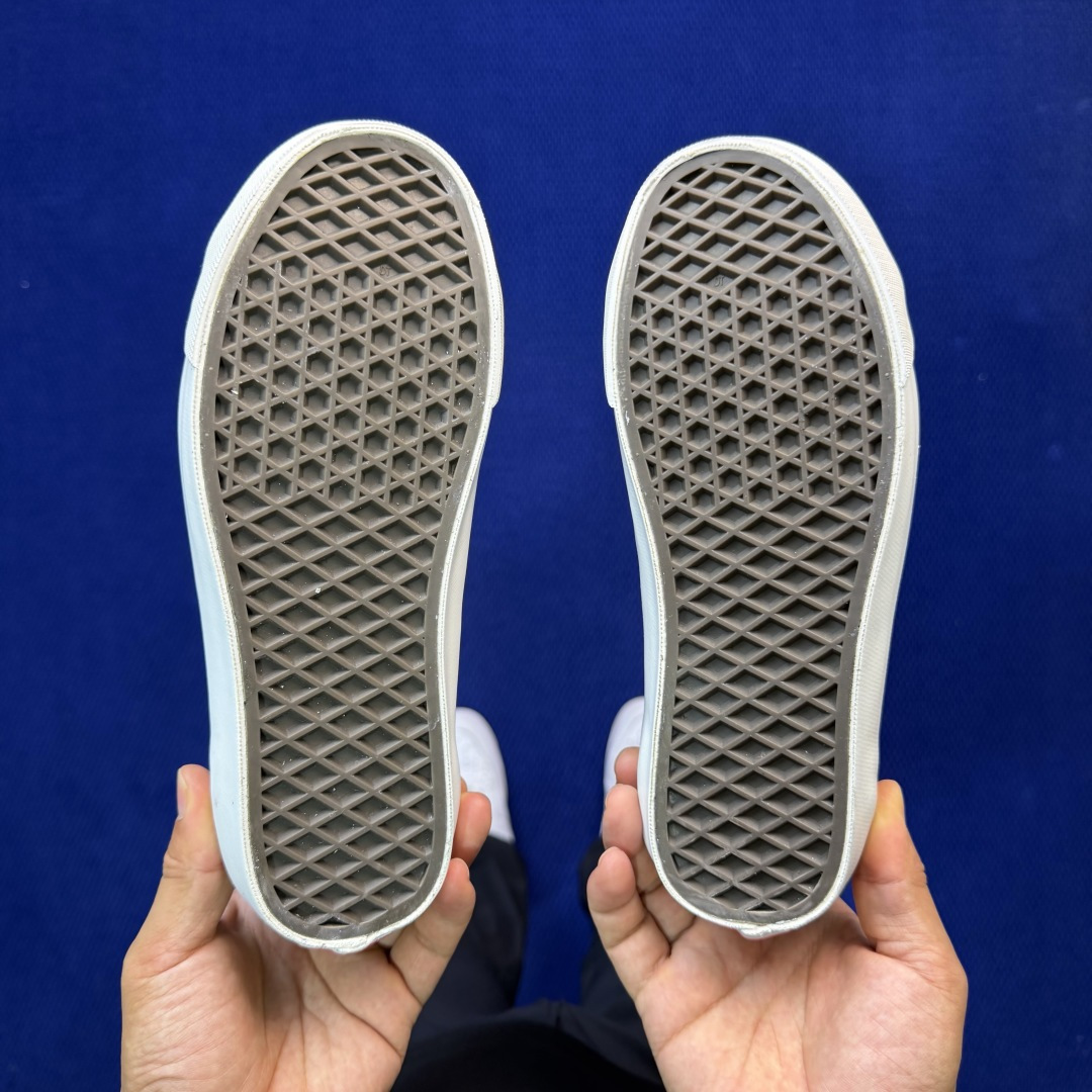 虎扑版！Vans Style 36 低帮 125V纯原级别外贸订单！万斯经典 硫化帆布板鞋正品海鸥线 鞋