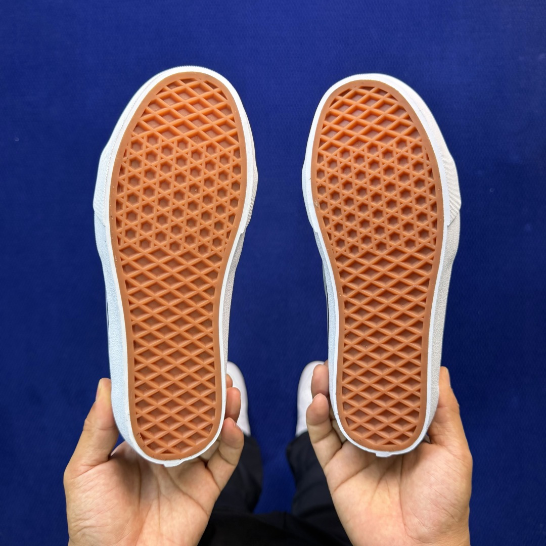 虎扑版！Vans Sk8-Hi 高帮 5-02纯原级别外贸订单！万斯经典 硫化帆布板鞋正品海鸥线 鞋头包