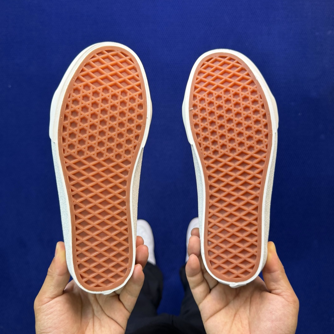 虎扑版！Vans Sk8-Mid 中帮 038V纯原级别外贸订单！万斯经典 硫化帆布板鞋正品海鸥线 鞋头