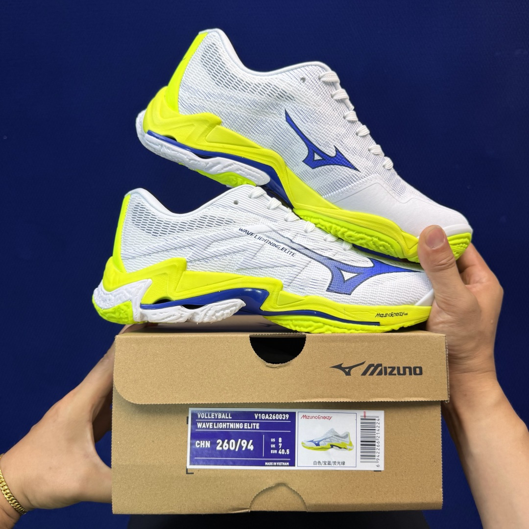 外贸爆款 Mizuno Wave Lightning ELITE 排球鞋 共4色！货号：V1GA 尺码：