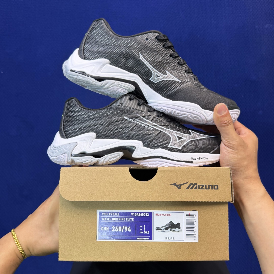 外贸爆款 Mizuno Wave Lightning ELITE 排球鞋 共4色！货号：V1GA 尺码：