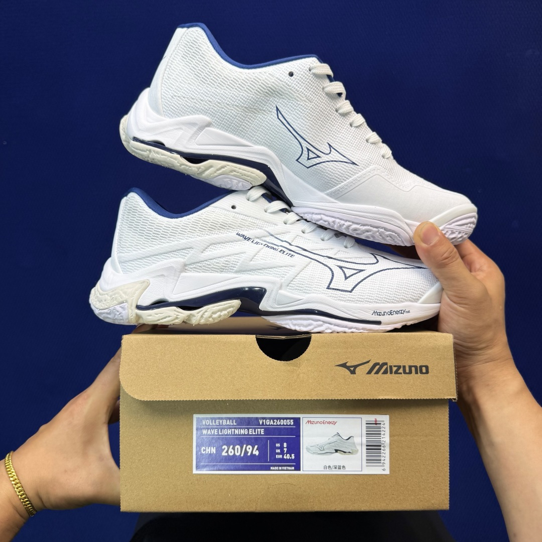 外贸爆款 Mizuno Wave Lightning ELITE 排球鞋 共4色！货号：V1GA 尺码：