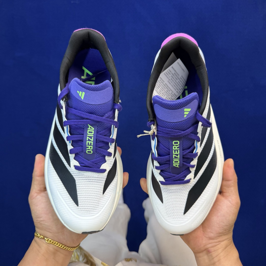 阿迪达跑鞋：波士顿13 第9色:彩色adidas Adizero Boston 13 马拉松跑步鞋货号：