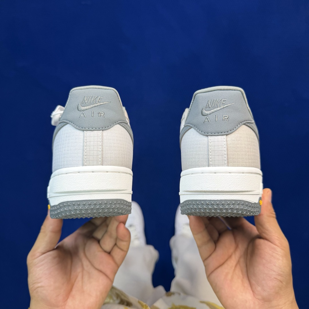 3A空军！第647色：V底GTX防水机能浅灰Nike Air Force 1 Low百分百原鞋开发！PT