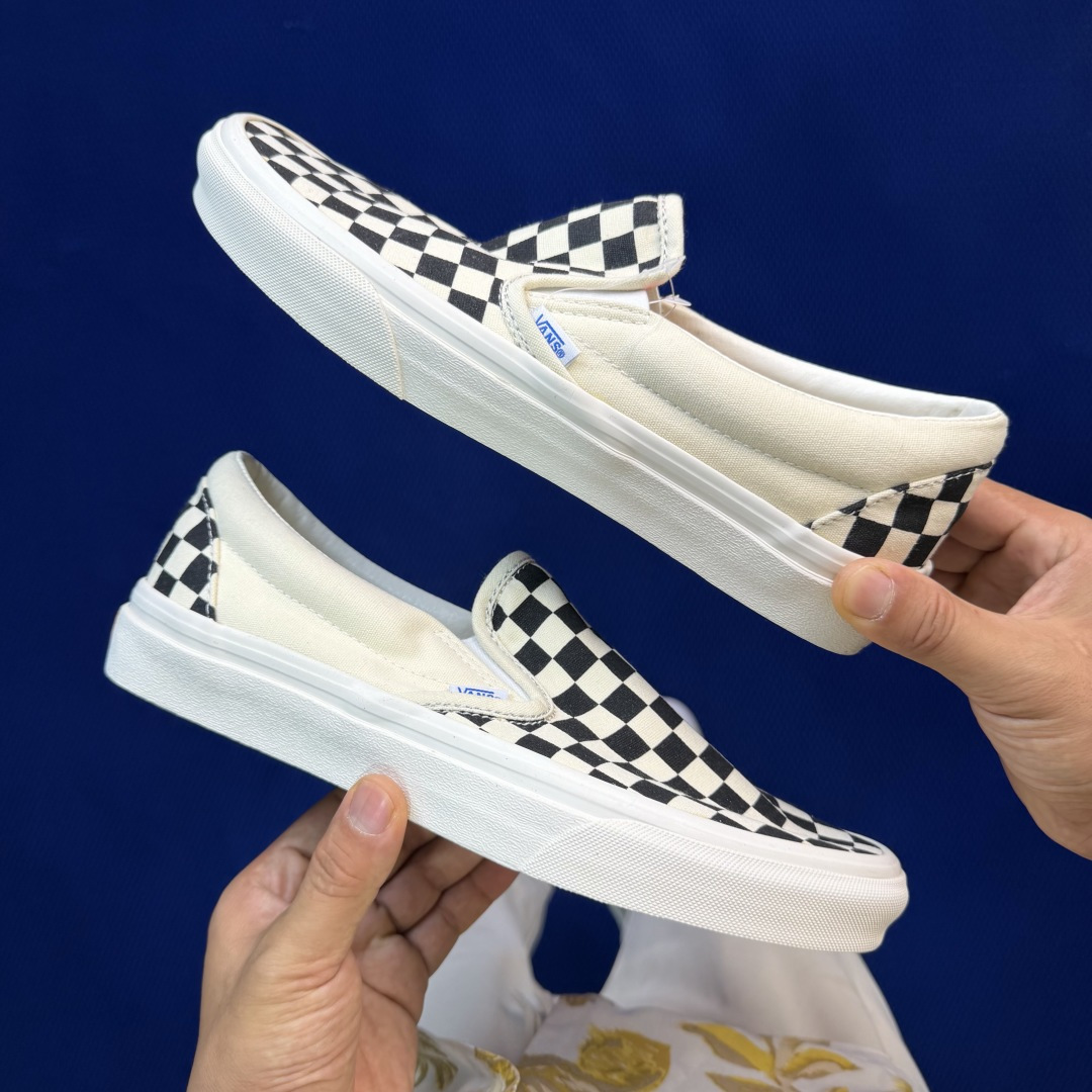 虎扑版！Vans slip-on Og Classic Lx 低帮 5-15纯原级别外贸订单！万斯经典 