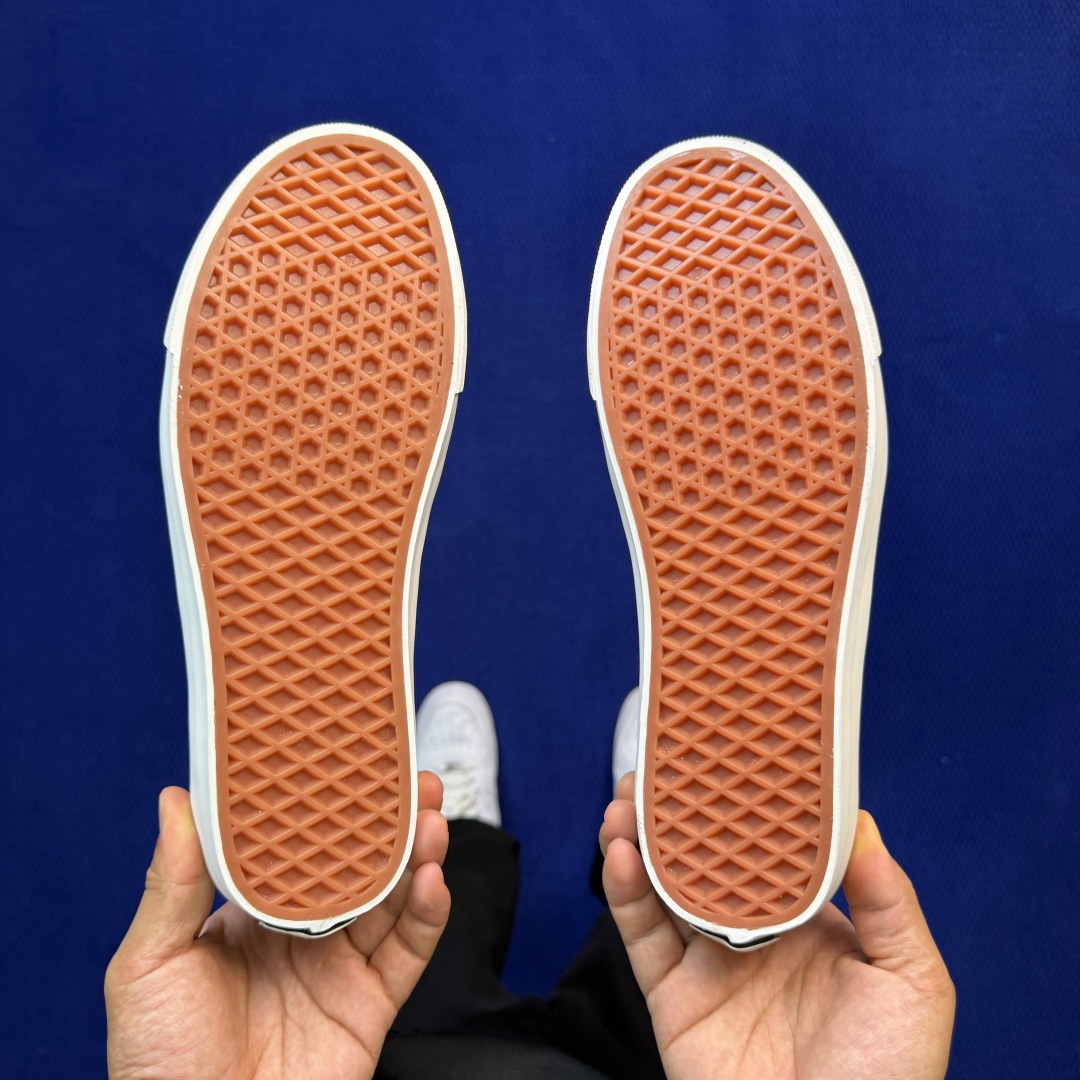 虎扑版！Vans Authentic 安纳海姆 格子布红蓝 155V纯原级别外贸订单！万斯经典 硫化帆布