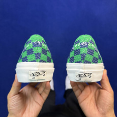 虎扑版!Vans Authentic 安纳海姆 格子布绿蓝 156V纯原级别外贸订单!万斯经典 硫化帆布 虎扑版!Vans Authentic 安纳海姆 格子布绿蓝 156V纯原级别外贸订单!万斯经典 硫化帆布